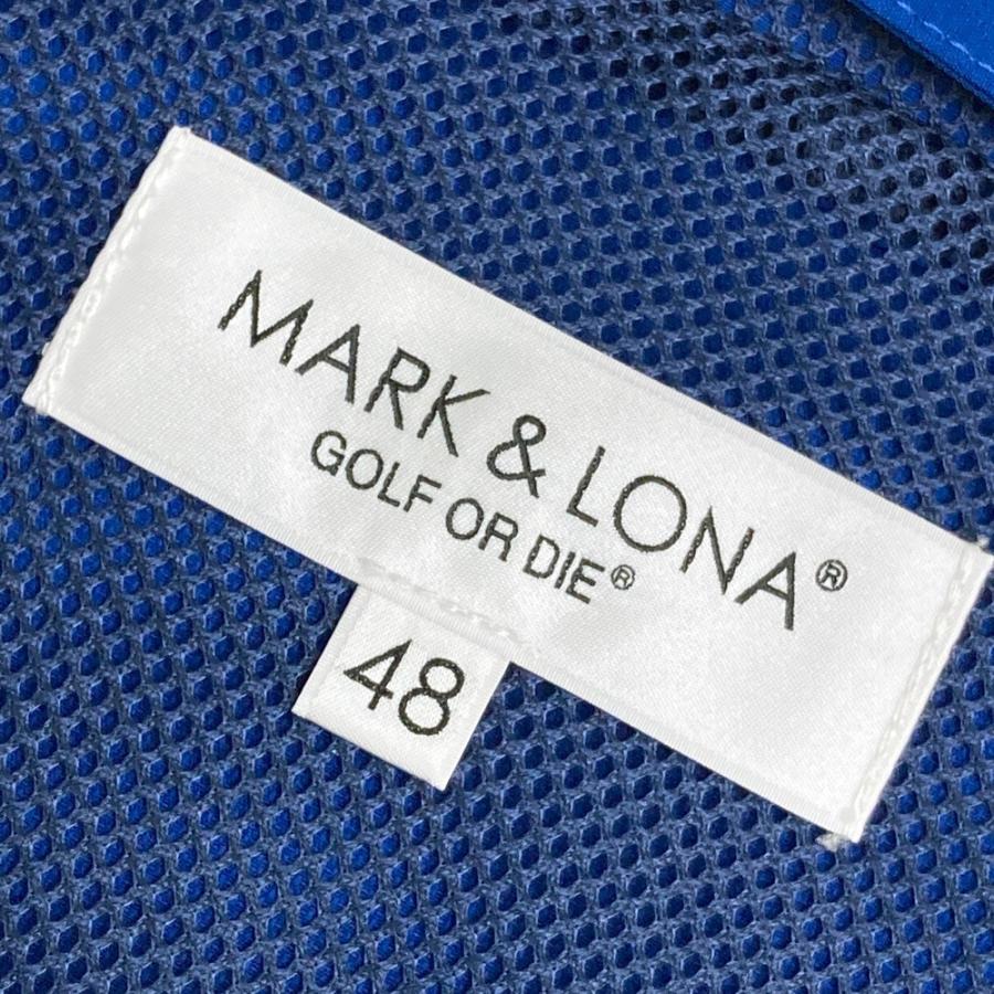 MARK&LONA マークアンドロナ 2024年 ベスト ブルー系 48 ゴルフウェア