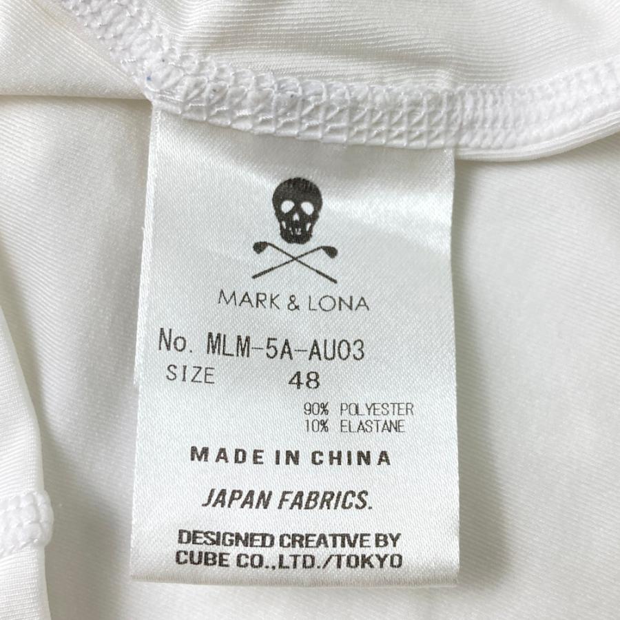 MARK&LONA（マークアンドロナ） 2025年 長袖インナーTシャツ ホワイト
