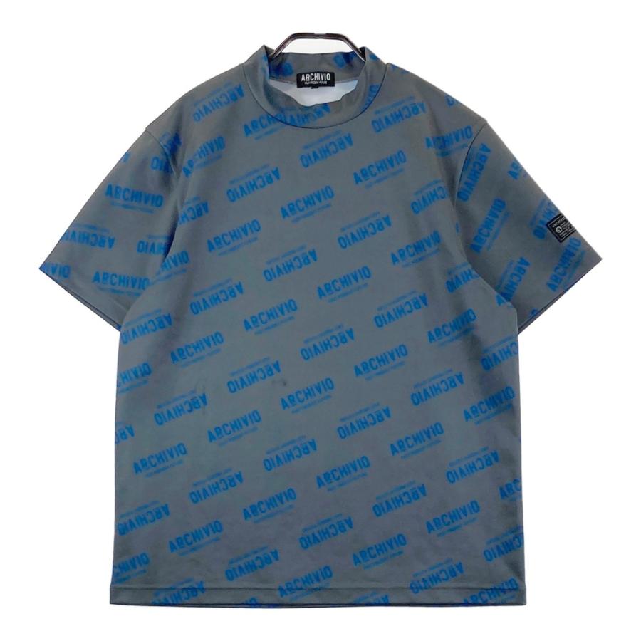 archivio（アルチビオ） 半袖モックネックTシャツ グレー系 48 ゴルフ