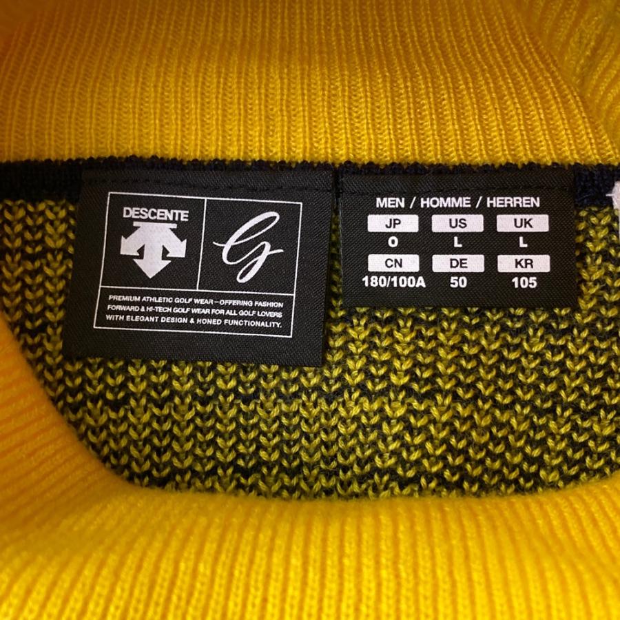 DESCENTE GOLF デサントゴルフ タートルネック ニットセーター