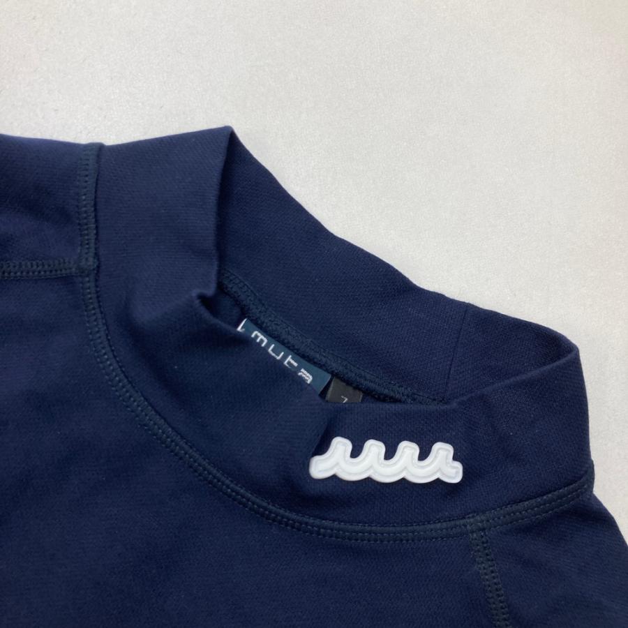 MUTA MARINE ムータマリン ハイネック 長袖Tシャツ ネイビー系 7