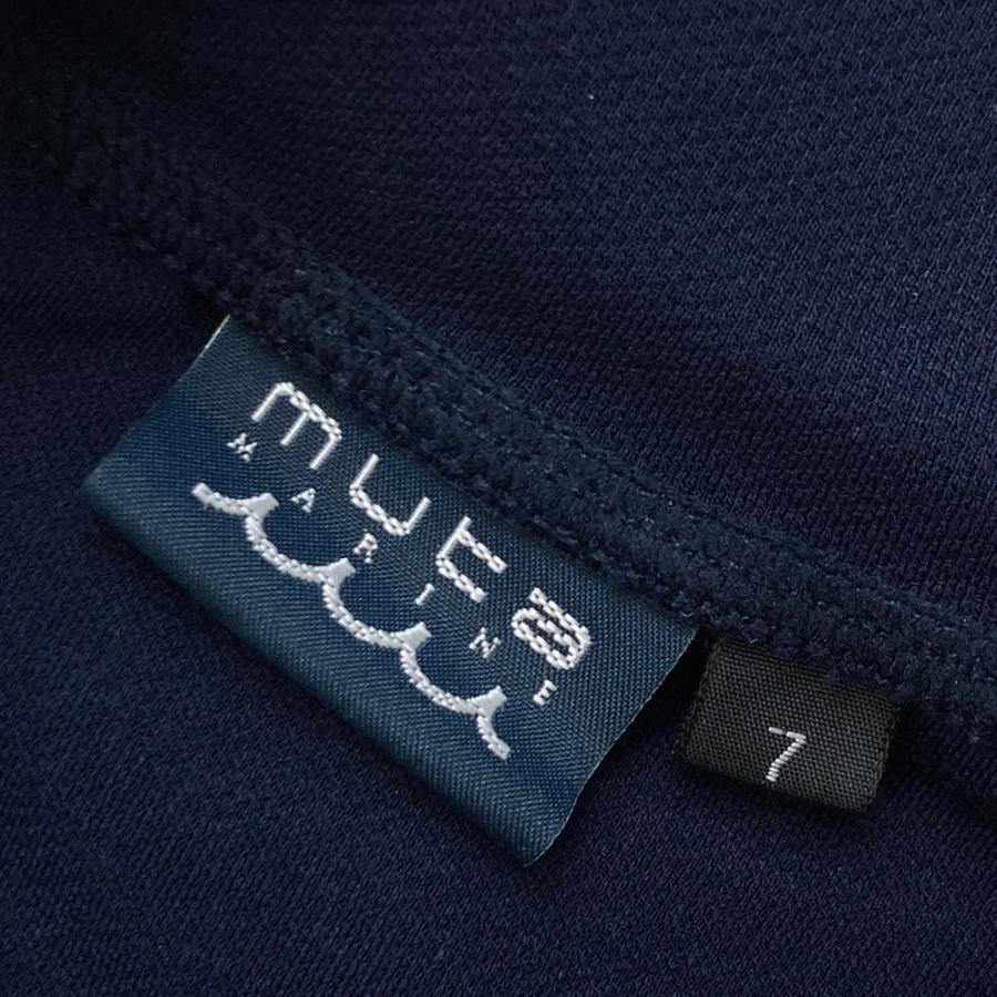 MUTA MARINE ムータマリン ハイネック 長袖Tシャツ ネイビー系 7