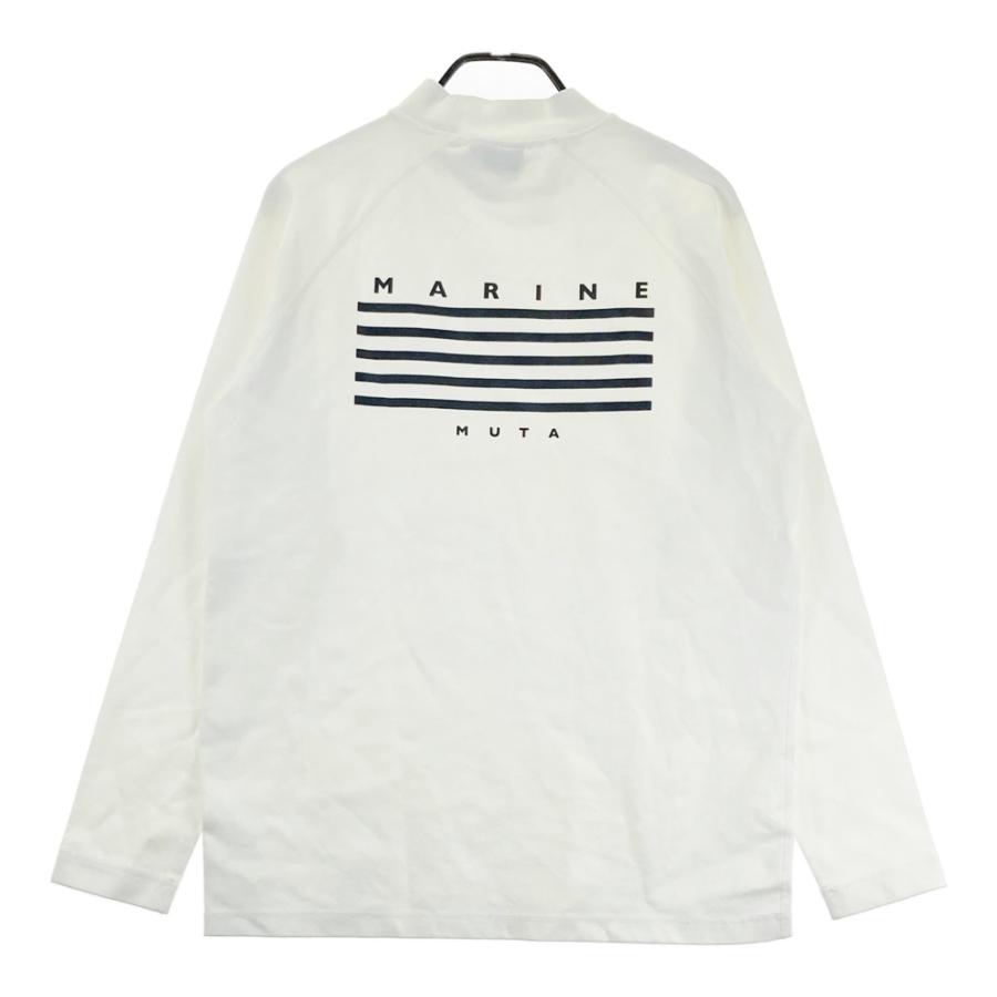muta MARINE（ムータマリン） ハイネック 長袖Tシャツ ホワイト系 7
