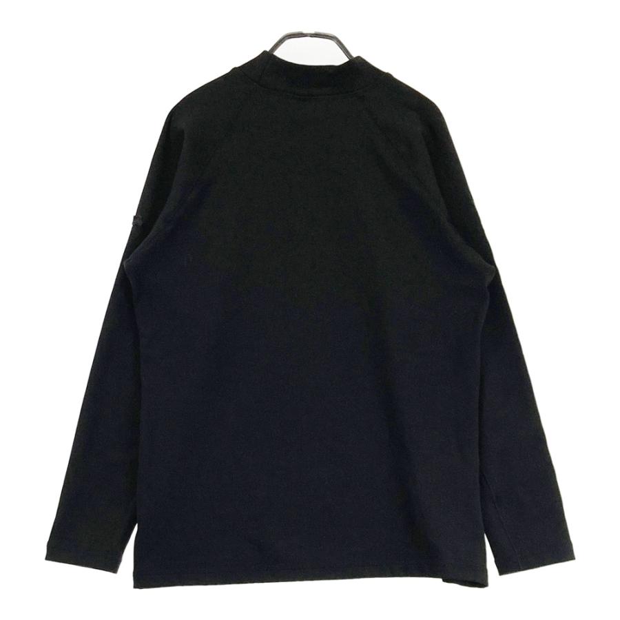 サイズ：6 MUTA MARINE ムータマリン  ハイネック 長袖Tシャツ  ブラック系 [240101713668] ゴルフウェア メンズ ストスト muta MARINE（ムータマリン） ハイネック 長袖Tシャツ ブラック系 6