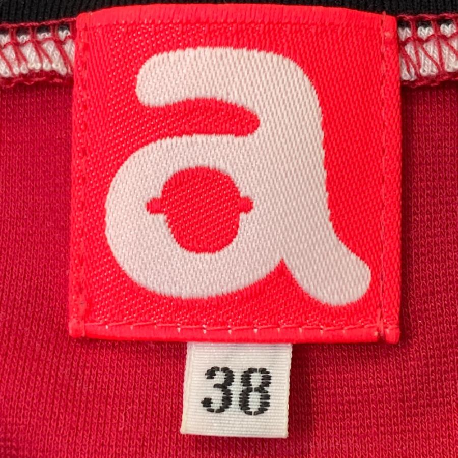 ARCHIVIO アルチビオ 襟付 長袖Tシャツ レッド系 38 ゴルフウェア