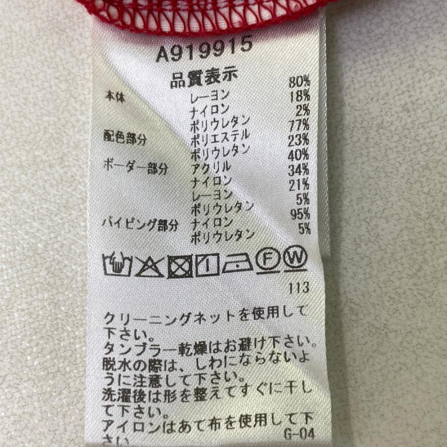 ARCHIVIO アルチビオ 襟付 長袖Tシャツ レッド系 38 ゴルフウェア