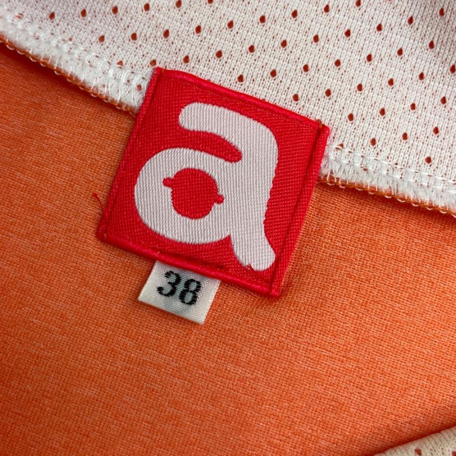 archivio（アルチビオ） 襟付 半袖Tシャツ オレンジ系 38 ゴルフウェア