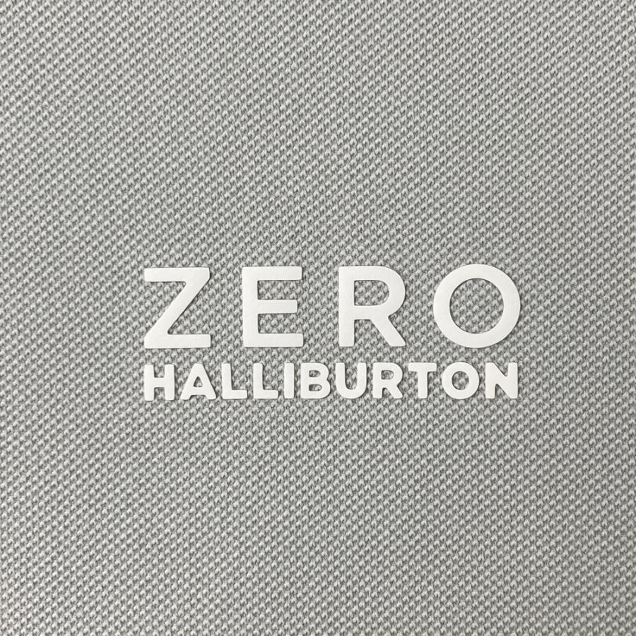 最新 ゼロハリバートン メンズ ゴルフ パンツ ウェア グレー ロゴ ZERO HALLIBURTON ゼロハリバートン ハイネック 半袖Tシャツ グレー系