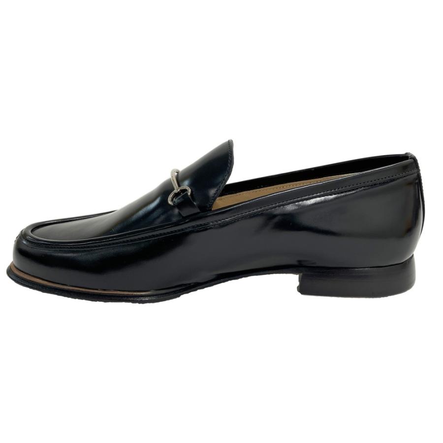 美品】GUCCI グッチ 100 0428 ホースビット ローファー ブラック系 36 