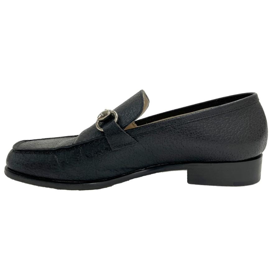 GUCCI グッチ 100 0429 ホースビット ローファー ブラック系 36 1/2 