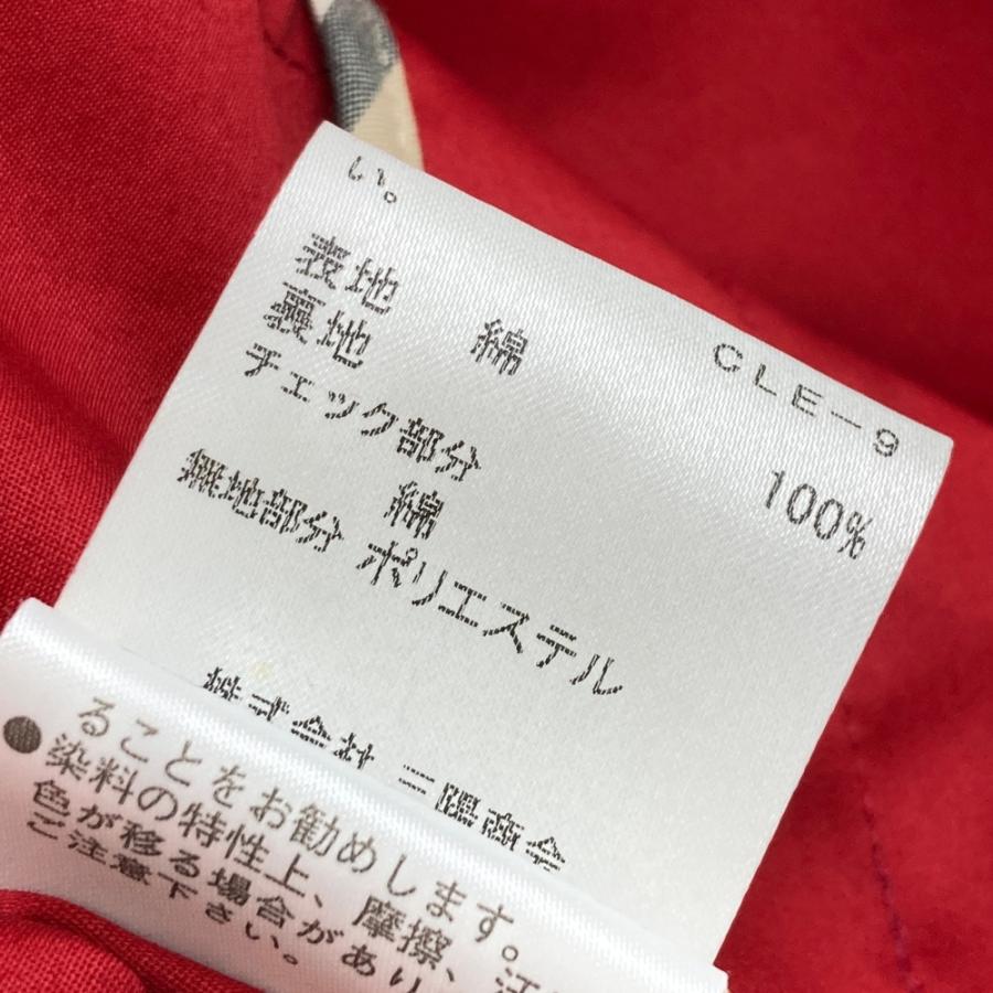 BURBERRY（バーバリー） ステンカラーコート レッド系 9 レディース