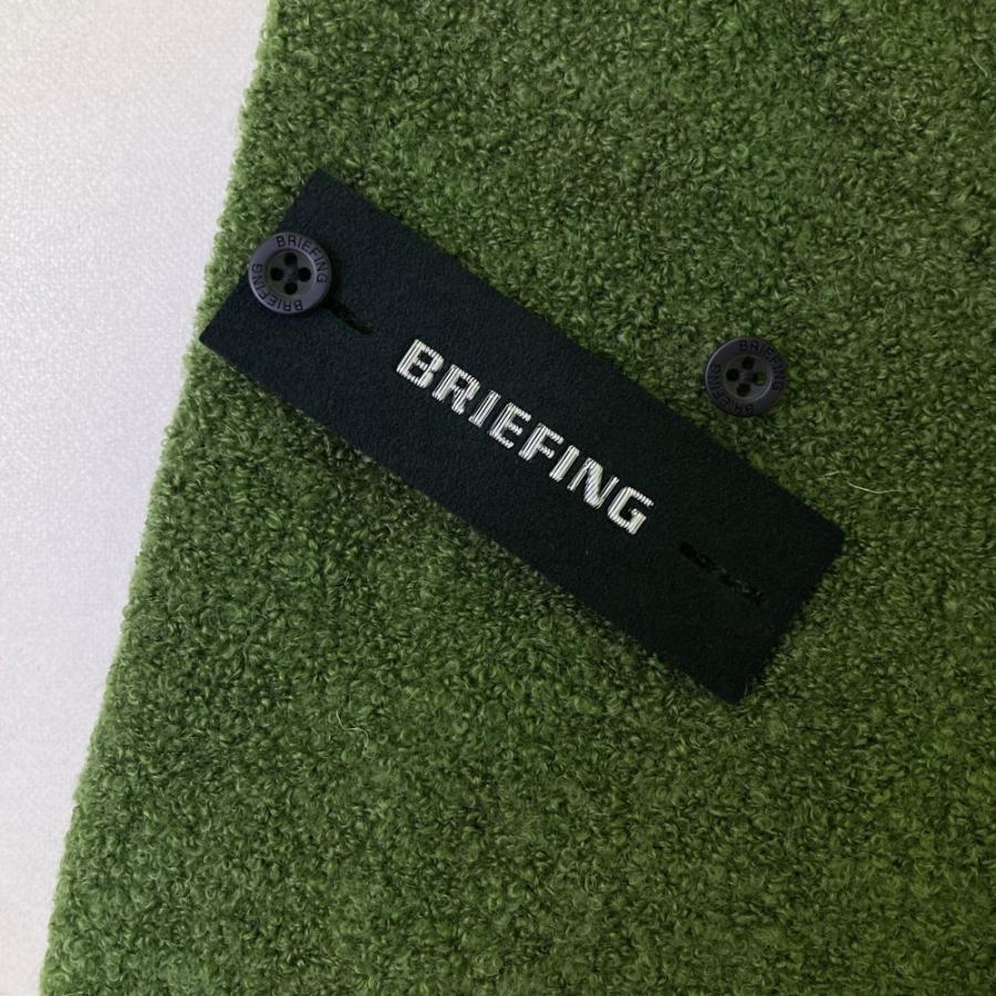 ブリーフィング　タートルネックニット　グリーン BRIEFING GOLF ブリーフィング 2025年モデル タートルネック ニット