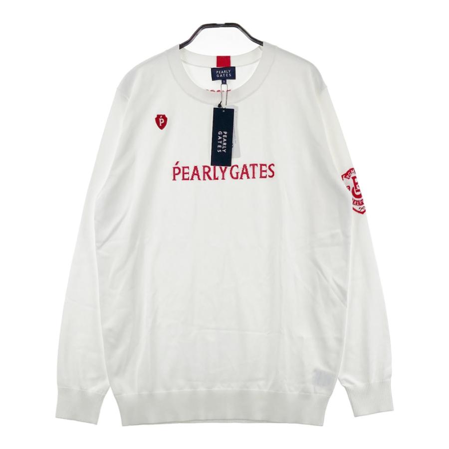 PEARLY GATES（パーリーゲイツ） 【新品】PEARLY GATES ロゴニット