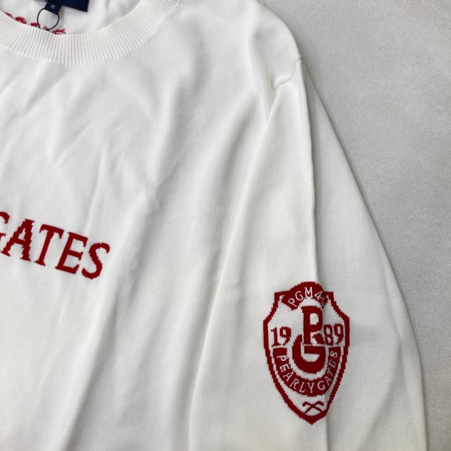 PEARLY GATES（パーリーゲイツ） 【新品】PEARLY GATES ロゴニット