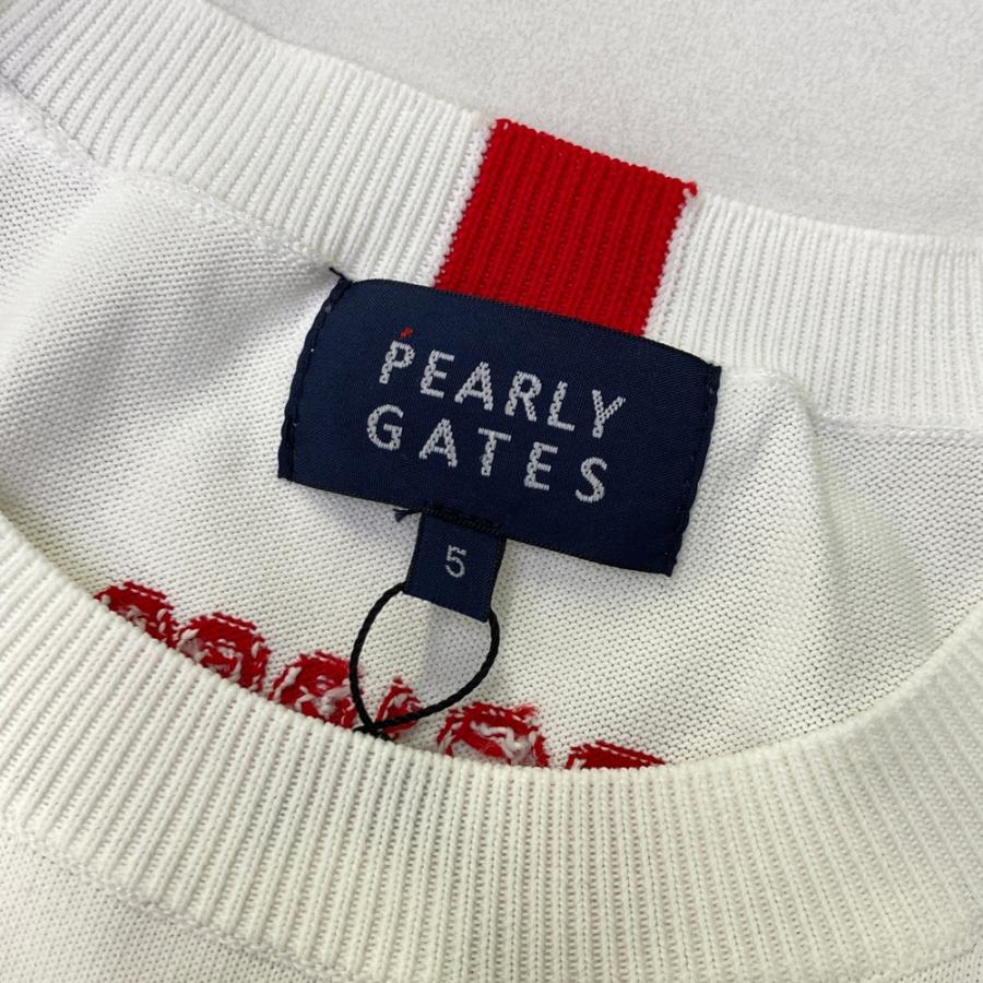 PEARLY GATES（パーリーゲイツ） 【新品】PEARLY GATES ロゴニット