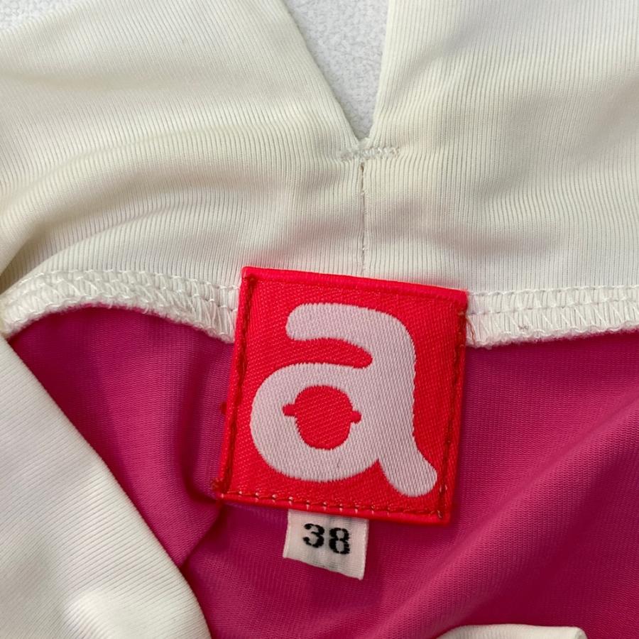 ARCHIVIO アルチビオ 襟付き 長袖Tシャツ ピンク系 38 ゴルフウェア