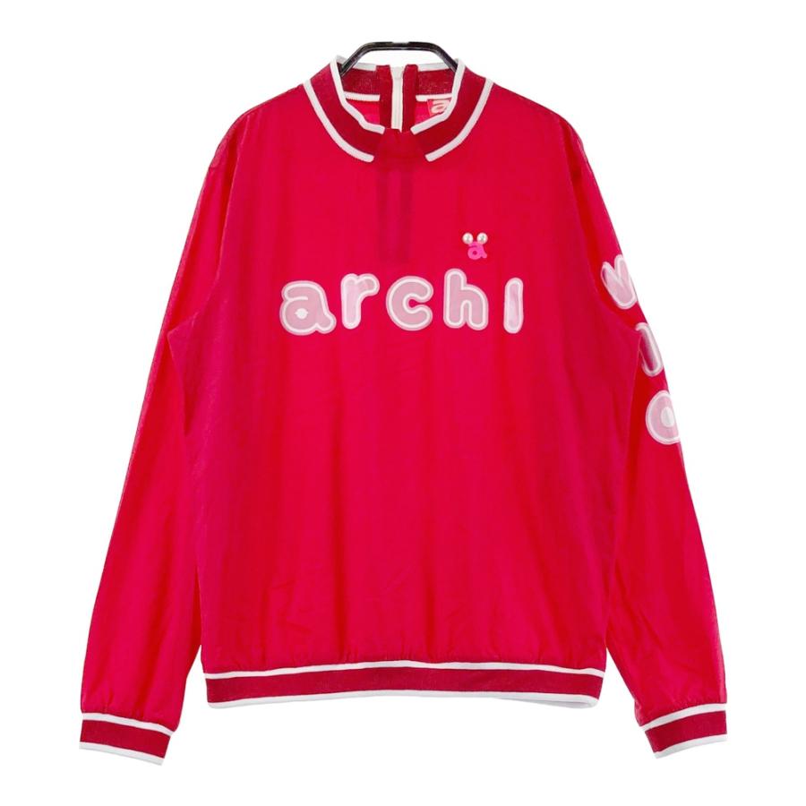 ARCHIVIO アルチビオ バックジップ ナイロンブルゾン レッド系 38