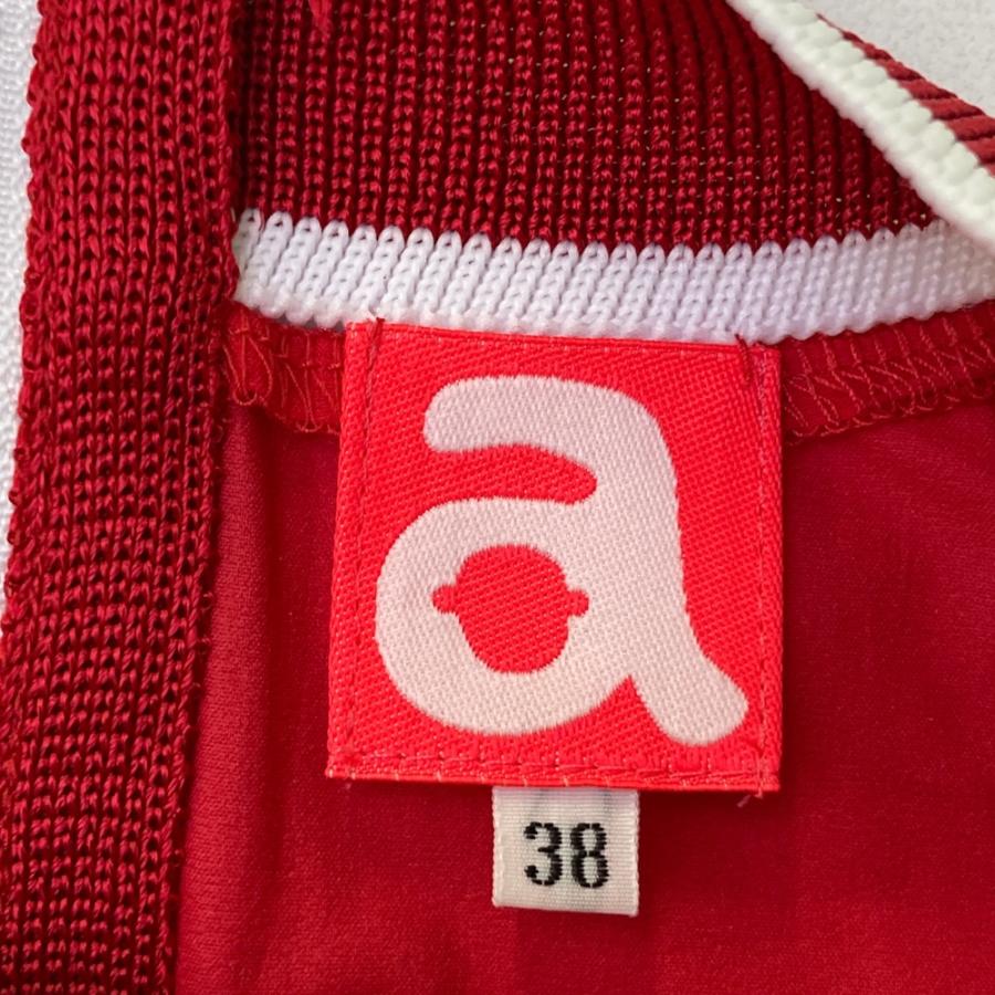 ARCHIVIO アルチビオ バックジップ ナイロンブルゾン レッド系 38