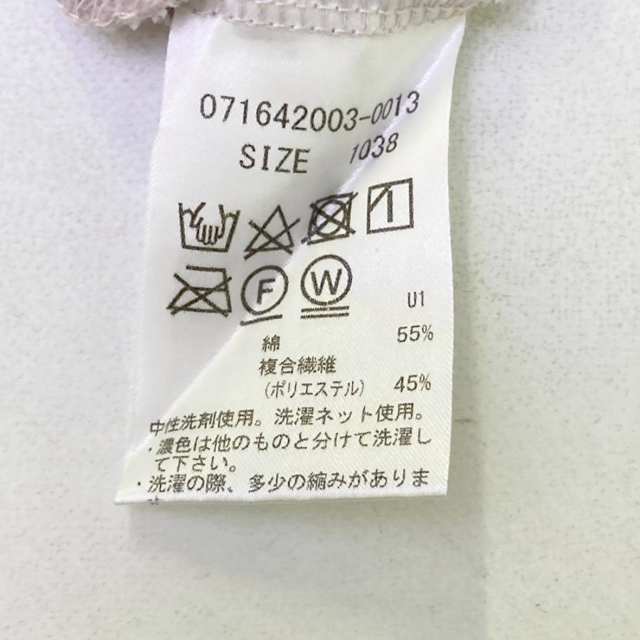 ZOY（ゾーイ） 長袖ポロシャツ ストライプ柄 ピンク系 38 ゴルフウェア