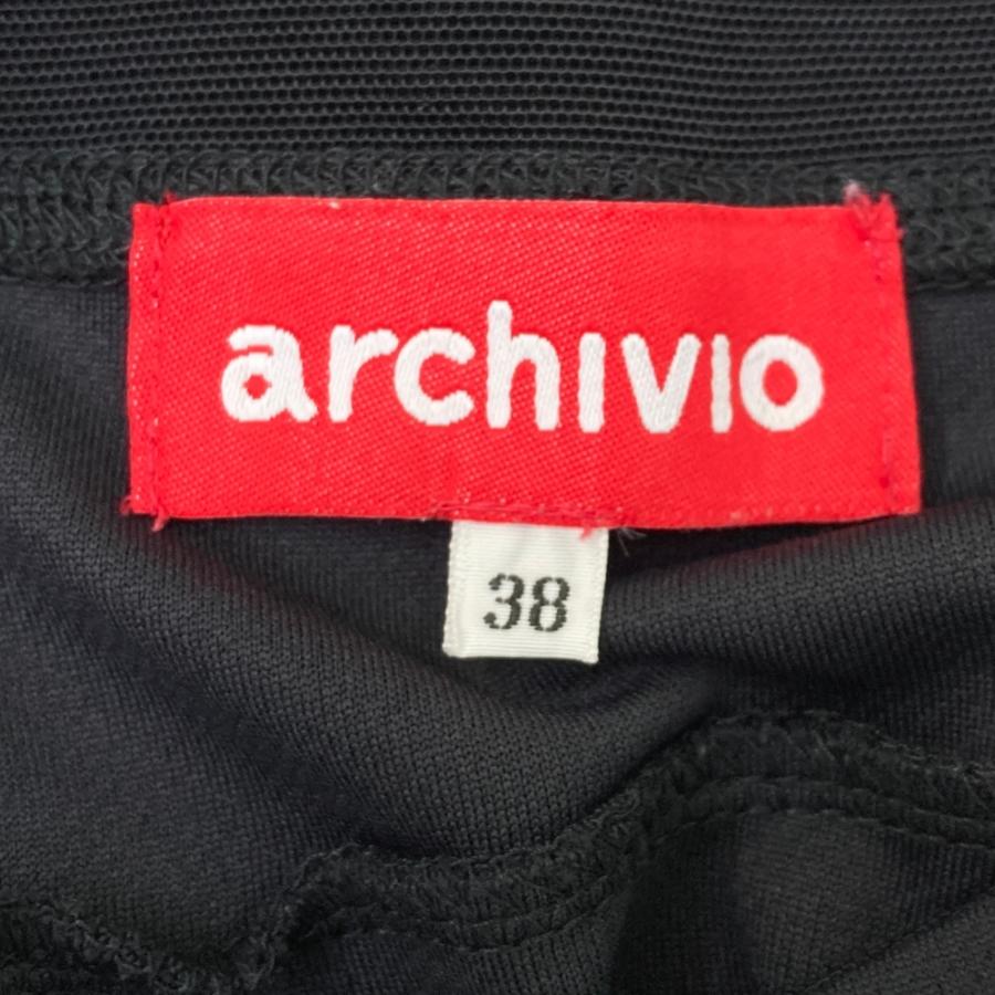 ARCHIVIO アルチビオ スカート ブラック系 38 ゴルフウェア レディース