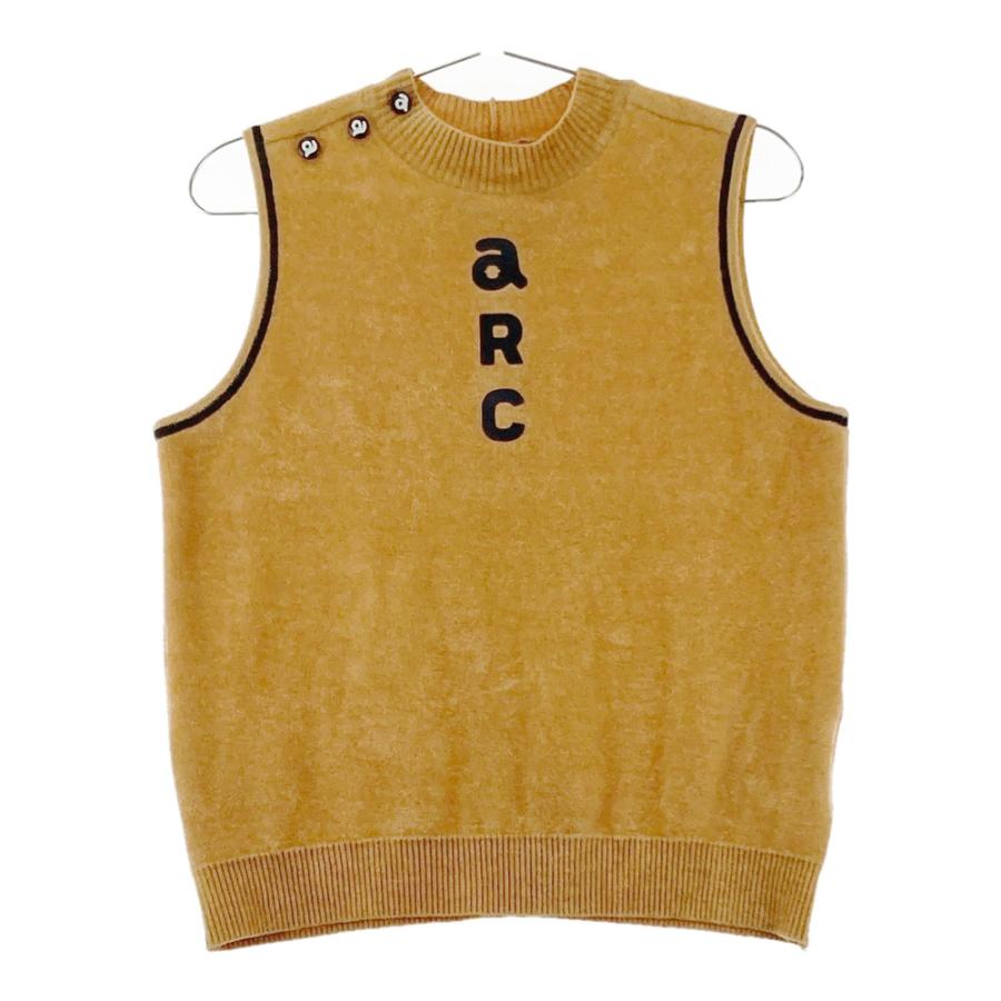 ARCHIVIO アルチビオ ニットベスト ブラウン系 38 ゴルフウェア
