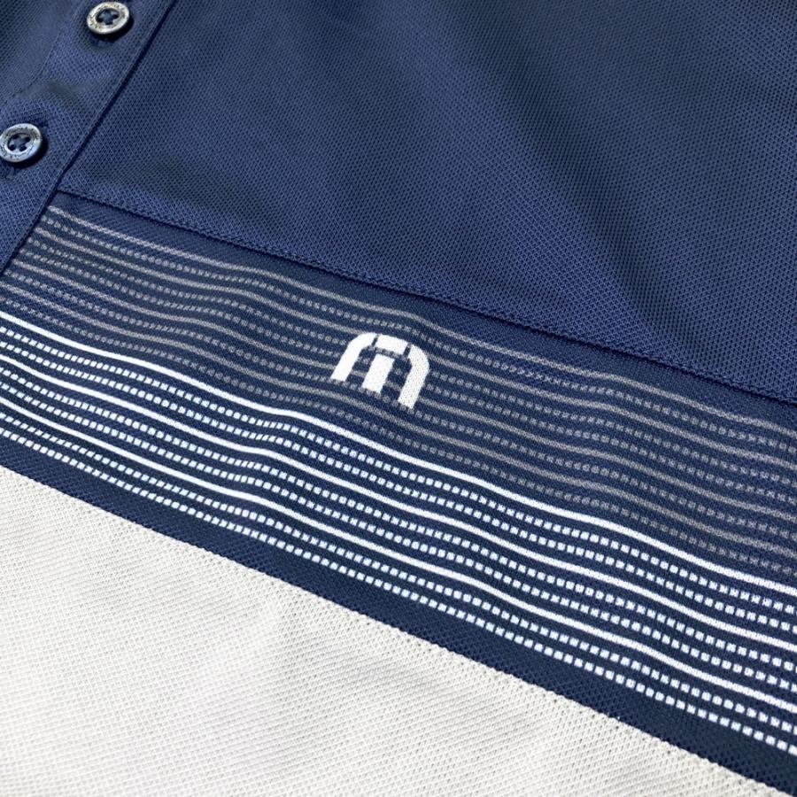 TRAVISMATHEW トラビスマシュー 半袖ポロシャツ ネイビー系 XXL ゴルフ