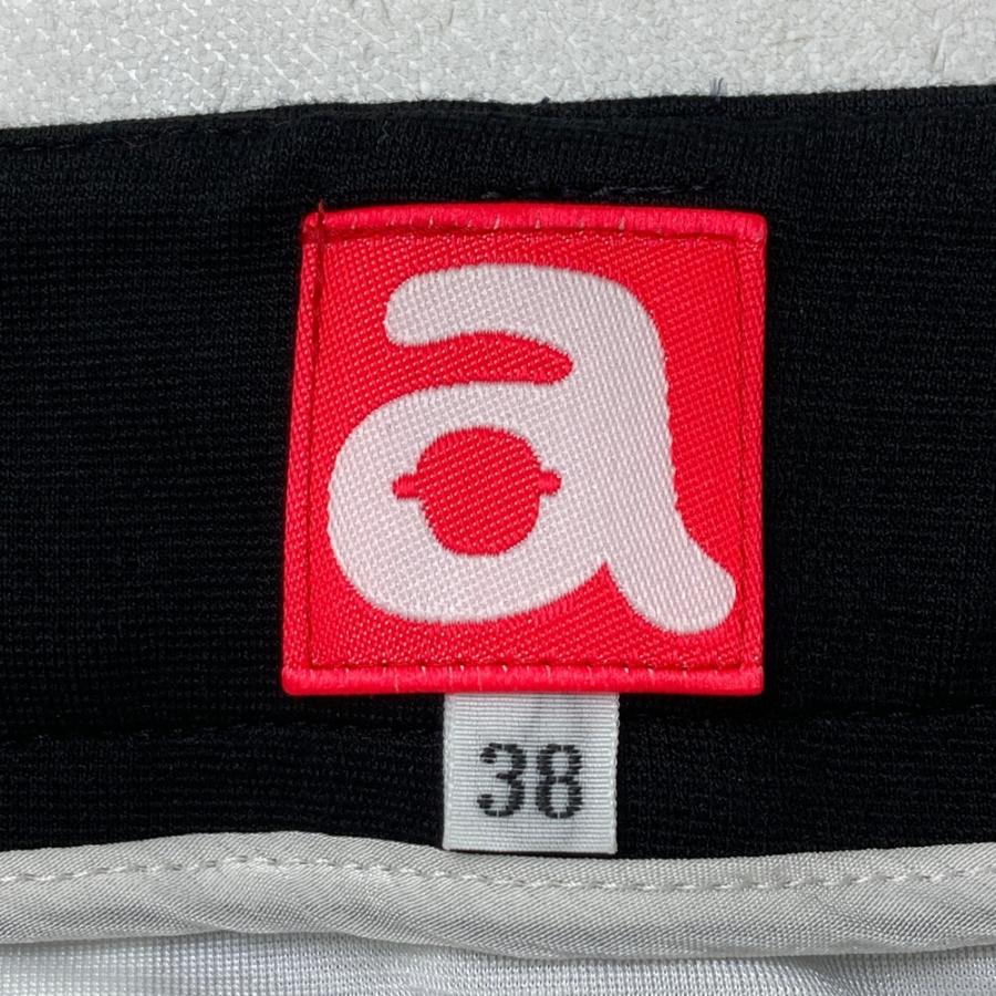 ARCHIVIO アルチビオ 裏地付 ストレッチスカート 総柄 ブラック系 38