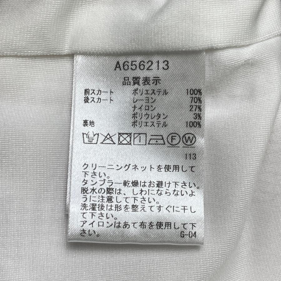 ARCHIVIO アルチビオ 裏地付 ストレッチスカート 総柄 ブラック系 38