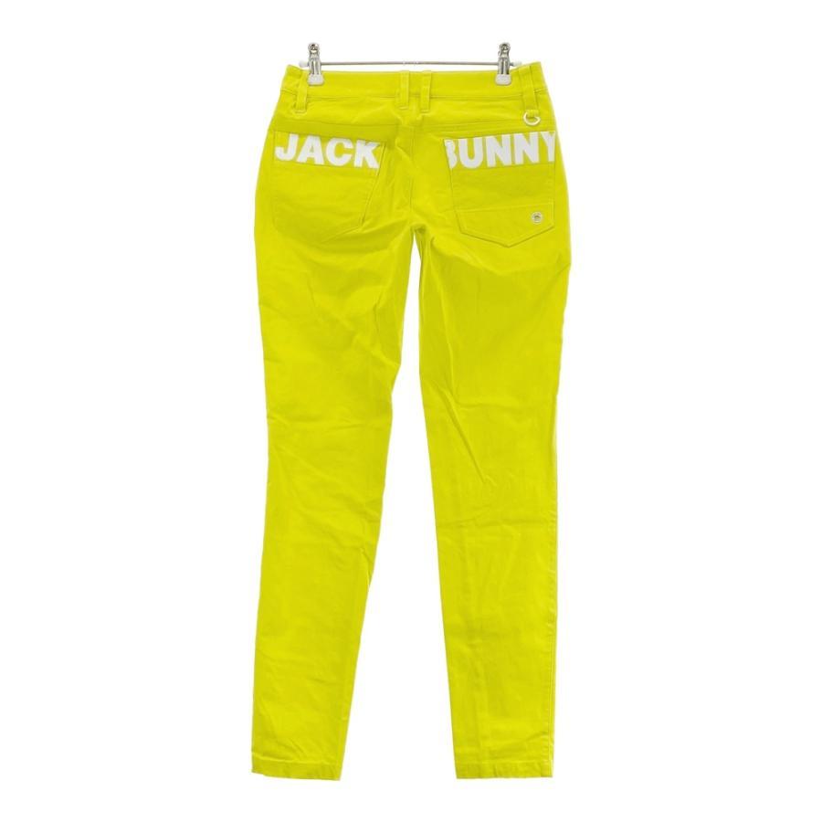 ジャックバニー　レディース　パンツ　0 サイズ S イエロー　ゴルフウェア JACK BUNNY ジャックバニー ストレッチパンツ イエロー系 0 ゴルフ