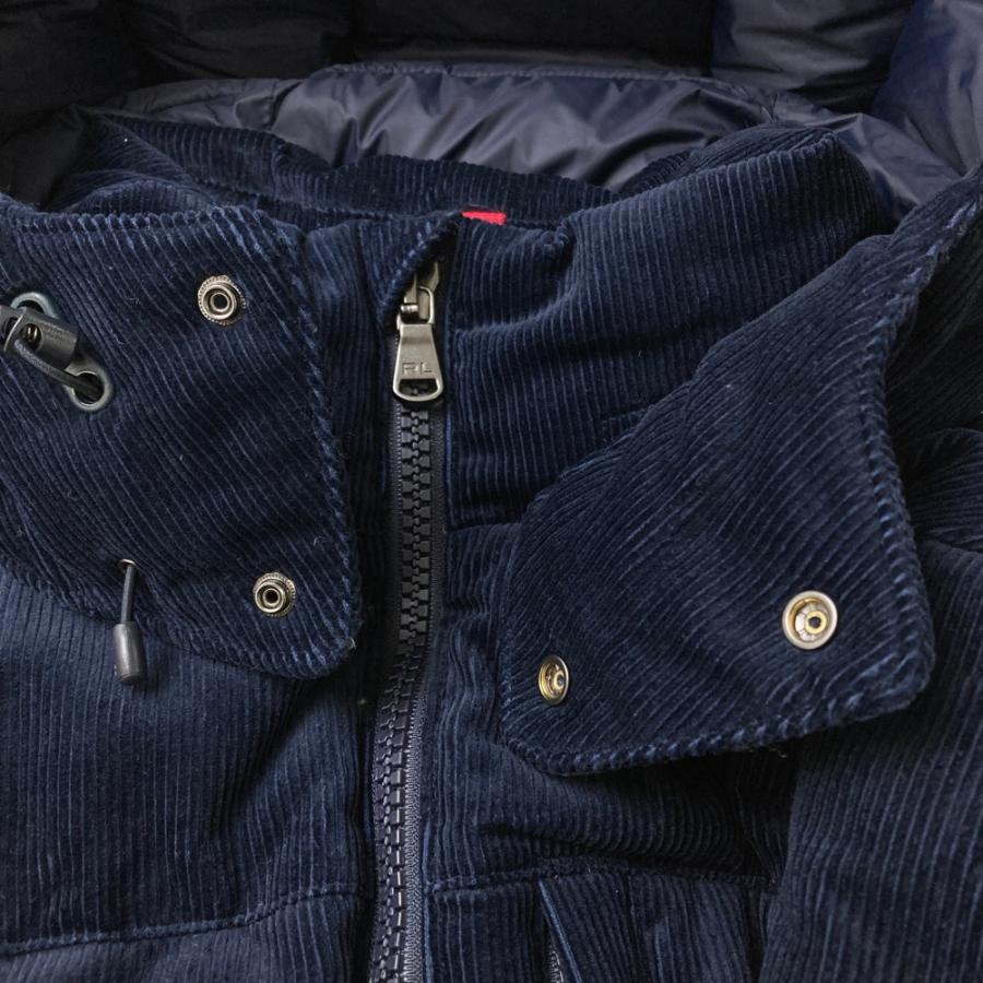 POLO RALPH LAUREN ポロ ラルフローレン 2WAY コーデュロイ ダウン