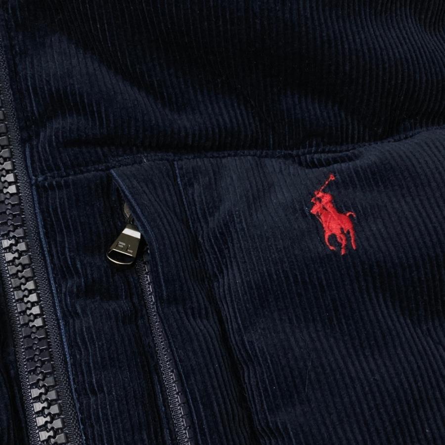 POLO RALPH LAUREN ポロ ラルフローレン 2WAY コーデュロイ ダウン