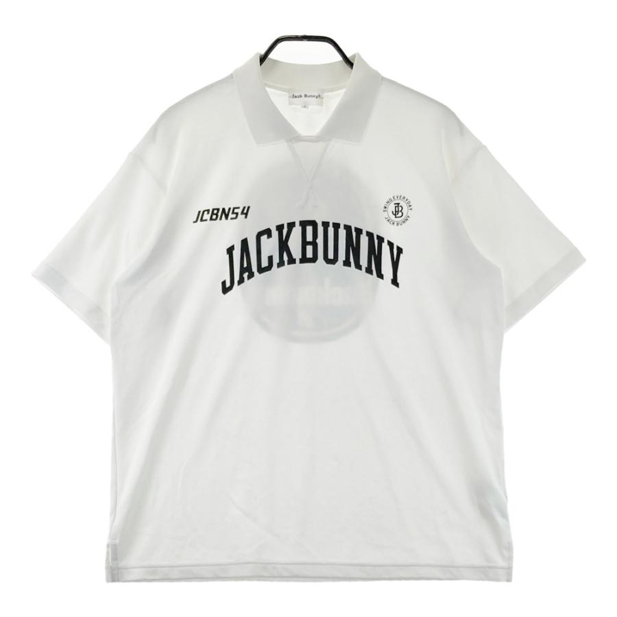 JACK BUNNY ジャックバニー 2025年モデル Tシャツ ホワイト系 4 ゴルフ