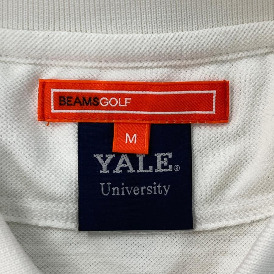 BEAMS GOLF（ビームス ゴルフ） 半袖ポロシャツ ホワイト系 M ゴルフ