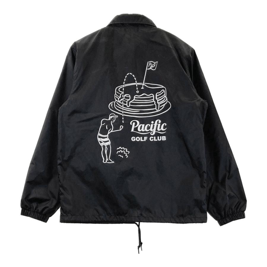 Pacific Golf Club ブラックジャケット PACIFIC GOLF CLUB パシフィック ゴルフクラブ 裏地付 ナイロン