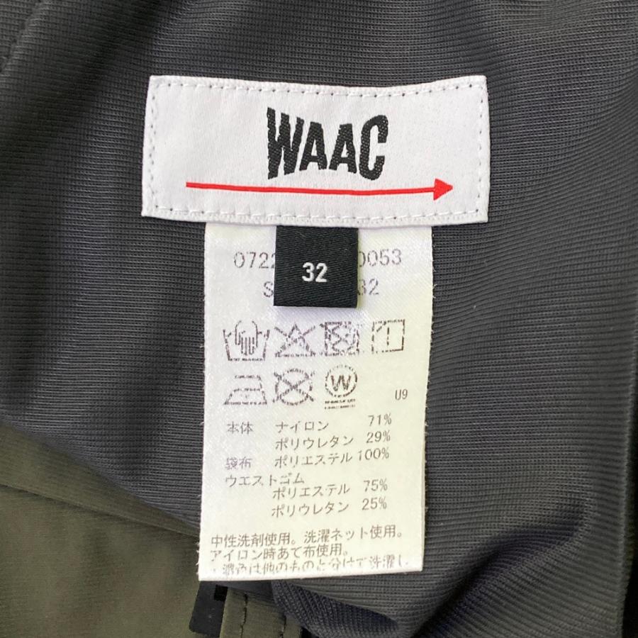 WAAC ワック ストレッチ ナイロンパンツ カーキ系 32 ゴルフウェア