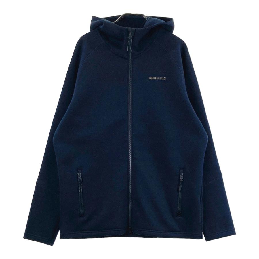 BRIEFING GOLF ブリーフィング ジップパーカー ネイビー系 L ゴルフ
