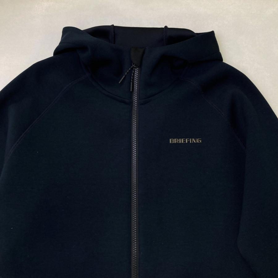 BRIEFING GOLF ブリーフィング ジップパーカー ネイビー系 L ゴルフ