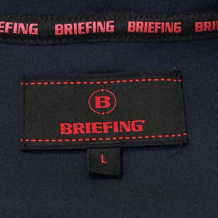 BRIEFING GOLF ブリーフィング ジップパーカー ネイビー系 L ゴルフ