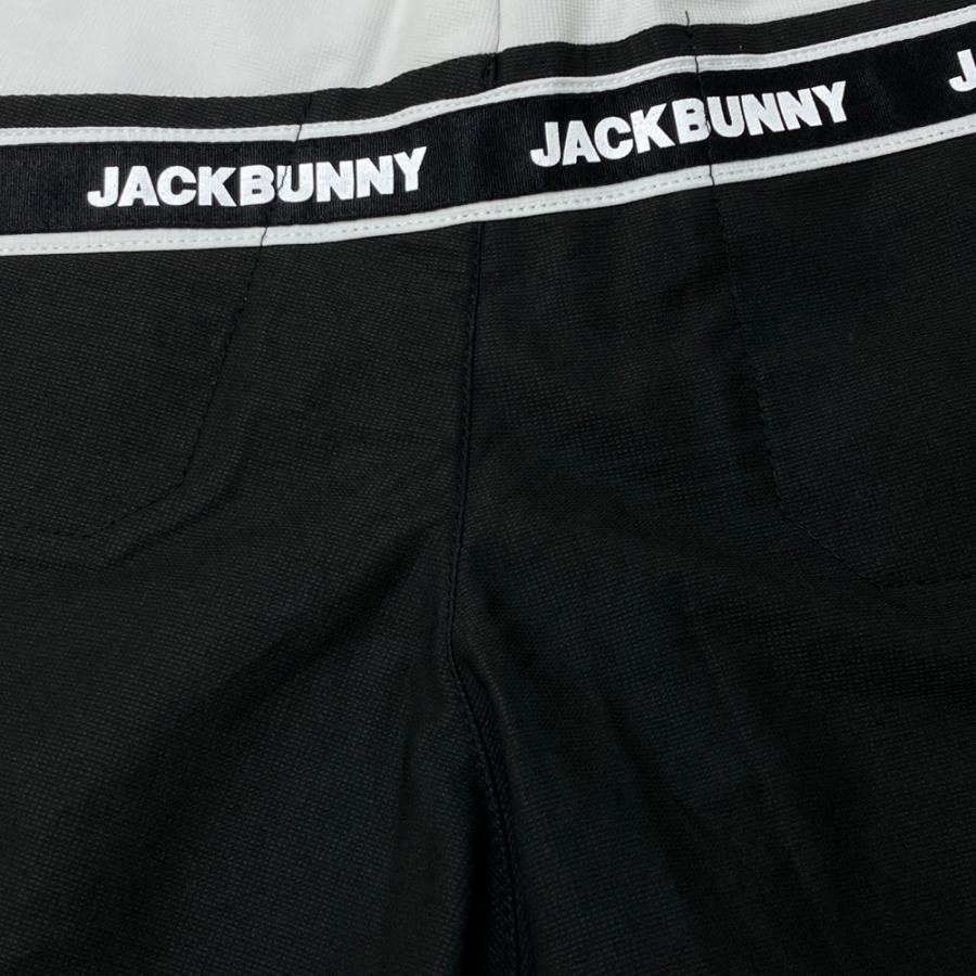 JACK BUNNY ジャックバニー ; ショートパンツ ロゴ ブラック系 1