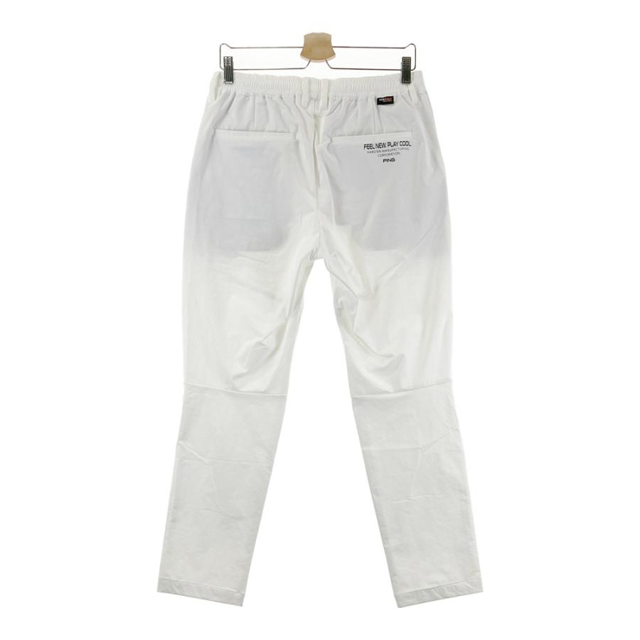PING メンズ ゴルフパンツ ホワイト Lサイズ PING（ピン） 【新品】PING 2023年 ストレッチパンツ ホワイト系 L