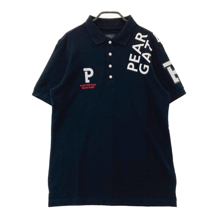PEARLY GATES パーリーゲイツ 半袖ポロシャツ ネイビー系 5 ゴルフ