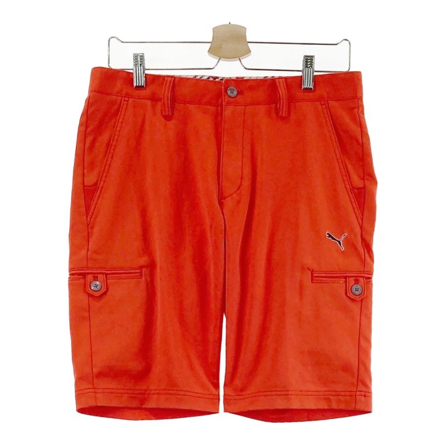 PUMA GOLF プーマゴルフ ハーフパンツ オレンジ系 79 ゴルフウェア