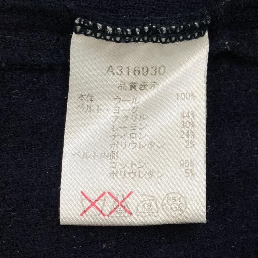 ARCHIVIO アルチビオ ニットスカート ネイビー系 38 ゴルフウェア