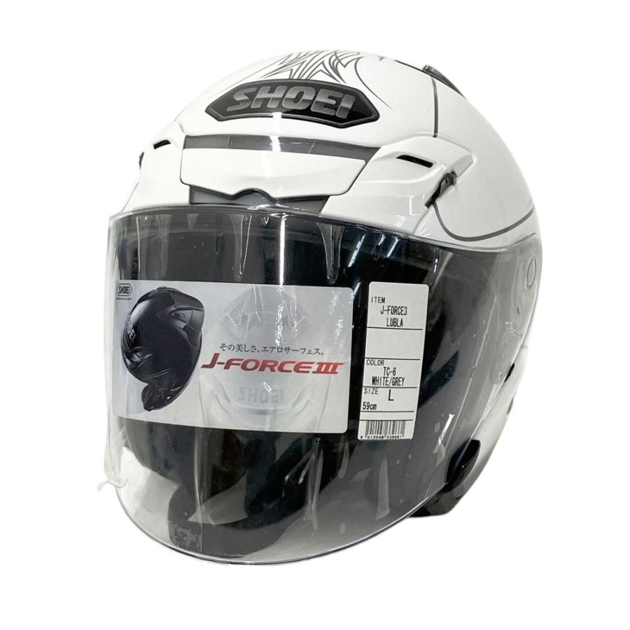 SHOEI ショウエイ ヘルメット J-FORCE3 LUBLA ホワイト系 L バイク