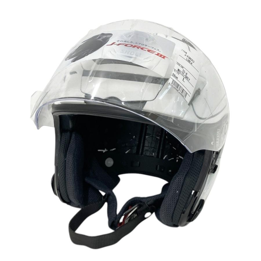 SHOEI ショウエイ ヘルメット J-FORCE3 LUBLA ホワイト系 L バイク