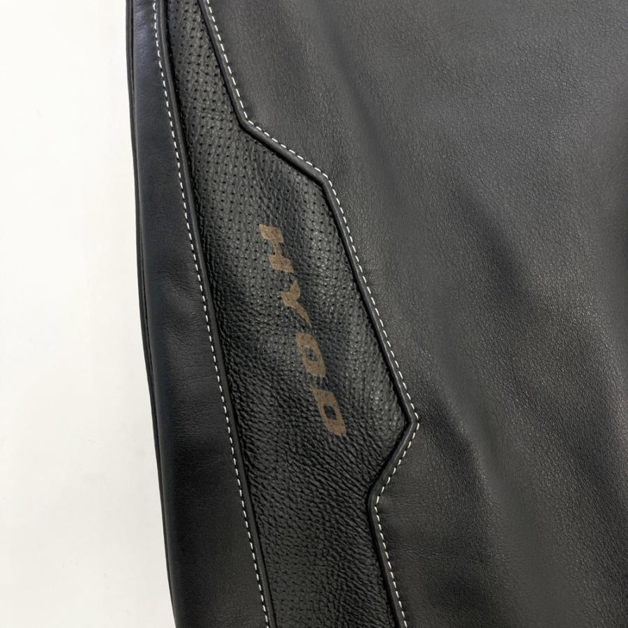 HYOD ヒョウドウ レザーパンツ ブラック系 L バイクウェア メンズ