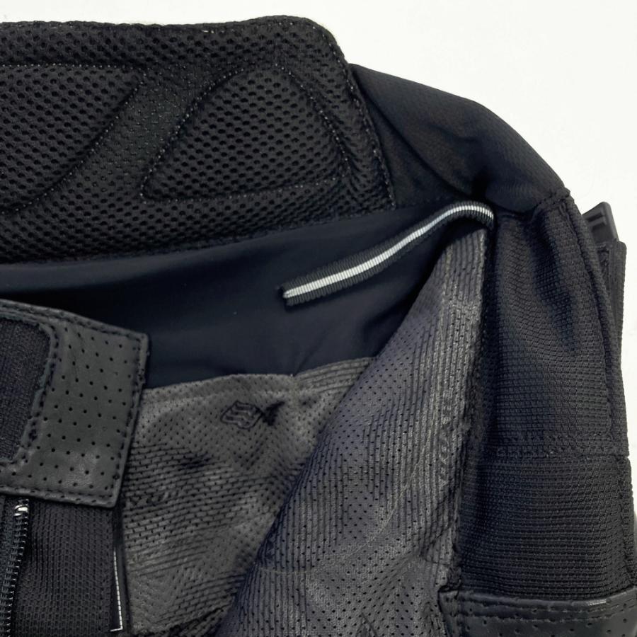 HYOD ヒョウドウ メッシュ レザーパンツ ブラック系 L バイクウェア