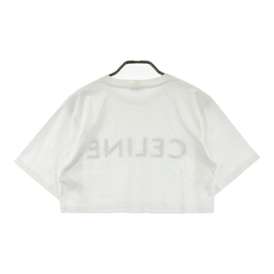 CELINE（セリーヌ） 2X761671Q クロップドTシャツ ホワイト系 XS
