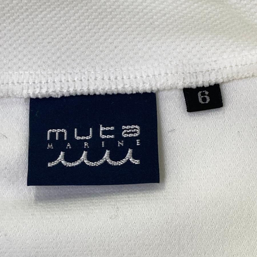 MUTA MARINE ムータマリン モックネック長袖Tシャツ ホワイト系 6