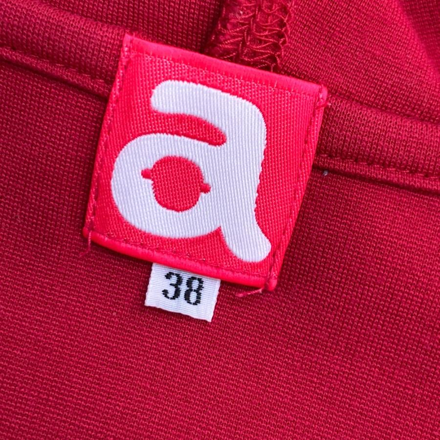 archivio（アルチビオ） フード付 半袖ワンピース レッド系 38 ゴルフ